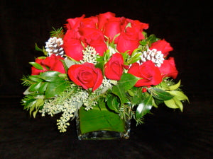 Festive Rose Bouquet